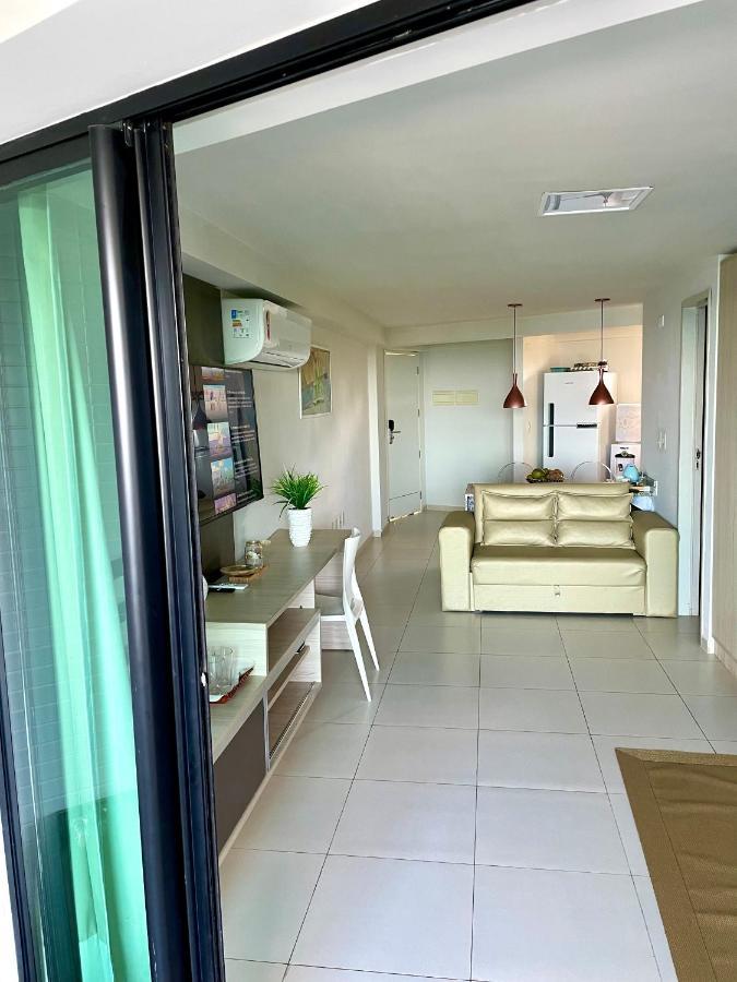 Tabatinga Residence Flat Pé na Areia II Conde  Esterno foto