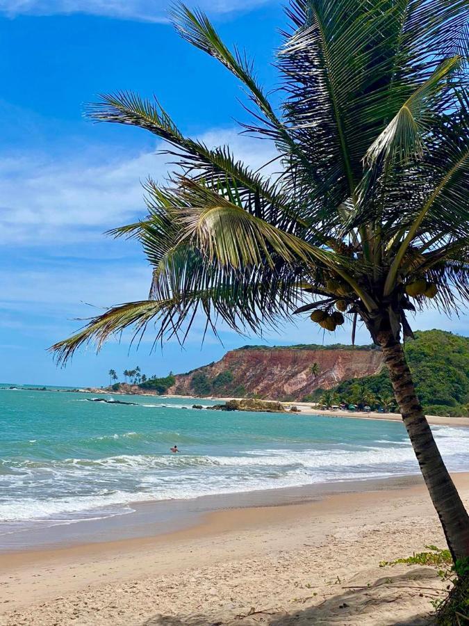 Tabatinga Residence Flat Pé na Areia II Conde  Esterno foto
