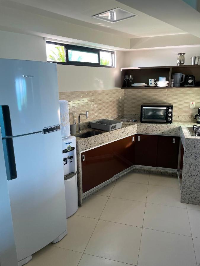 Tabatinga Residence Flat Pé na Areia II Conde  Esterno foto
