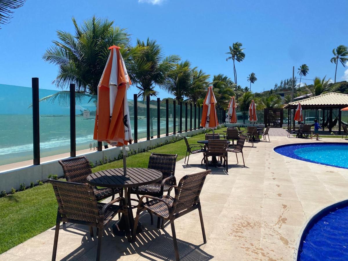 Tabatinga Residence Flat Pé na Areia II Conde  Esterno foto
