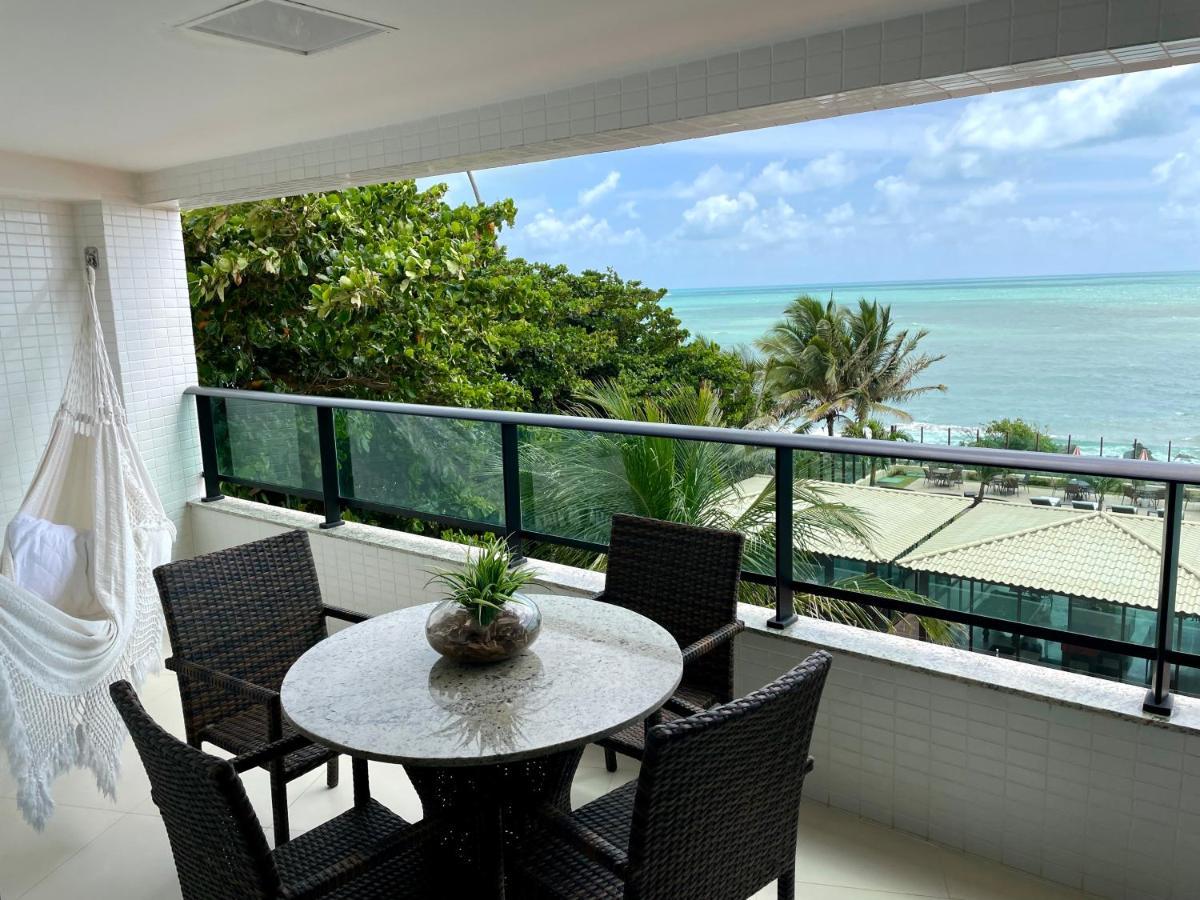 Tabatinga Residence Flat Pé na Areia II Conde  Esterno foto