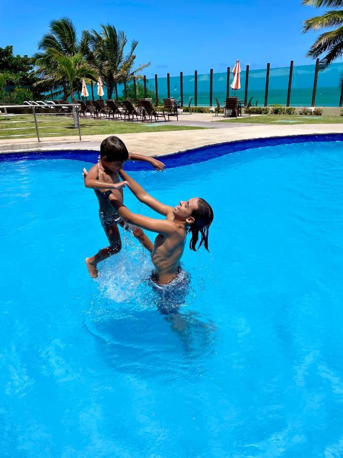 Tabatinga Residence Flat Pé na Areia II Conde  Esterno foto